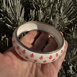 Színes hippi vintage fém karperec a 70-es évekből � eredeti retró bohém ékszer gyűjtőknek és egyedi stílus kedvelőknek - ékszer - karkötő - karperec - Meska.hu