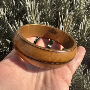 Színes hippi vintage réz karperec a 70-es évekből  eredeti retró bohém ékszer gyűjtőknek és egyedi stílus kedvelőknek - ékszer - karkötő - karperec - Meska.hu