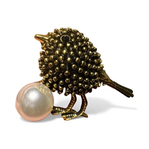 Madár Vintage BROSS az 1980-as évekből, gyönyörű elegáns strasszos kitűző, pin szövetkabátra, blúzra,  blézerre - ékszer - kitűző és bross - Meska.hu