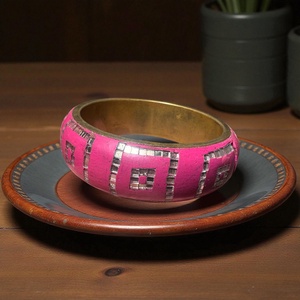 Színes hippi vintage réz karperec a 70-es évekből  eredeti retró bohém ékszer gyűjtőknek és egyedi stílus kedvelőknek, Ékszer, Karkötő, Karperec, Ékszerkészítés, MESKA