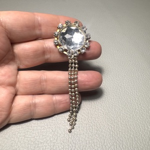 Vintage BROSS az 1980-as évekből, gyönyörű elegáns strasszos kitűző, pin szövetkabátra, blúzra,  blézerre retro kitűző, Ékszer, Kitűző és Bross, Ékszerkészítés, MESKA