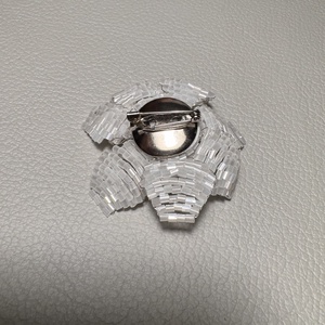 Vintage BROSS az 1980-as évekből, gyönyörű elegáns strasszos kitűző, pin szövetkabátra, blúzra,  blézerre retro kitűző - ékszer - kitűző és bross - Meska.hu