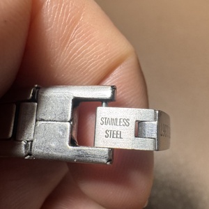 Férfi acél karkötő 21 cm acél karperec férfiaknak, nagyobb méretű retro acél férfi karkötő - ékszer - karkötő - gyöngyös karkötő - Meska.hu