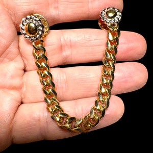 Vintage BROSS az 1980-as évekből, elegáns kitűző búzra kardigánra, pin szövetkabátra, blúzra,  blézerre retro kitűző - ékszer - kitűző és bross - Meska.hu