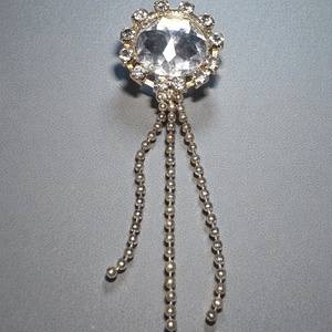 Vintage BROSS az 1980-as évekből, gyönyörű elegáns strasszos kitűző, pin szövetkabátra, blúzra,  blézerre retro kitűző - ékszer - kitűző és bross - Meska.hu