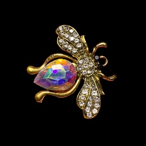 Retro BROSS az 1980-as évekből, gyönyörű elegáns strasszos kitűző, pin szövetkabátra, blúzra,  blézerre szép kitűző - ékszer - kitűző és bross - Meska.hu