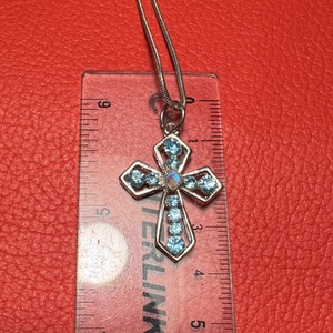 Retro kereszt medálos nyaklánc � vintage vallásos ékszer az 1970�80-as évekből - ékszer - nyaklánc - medálos nyaklánc - Meska.hu