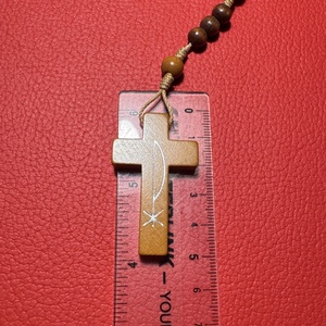 Fa rózsafüzér, Retro kereszt medálos nyaklánc � vintage vallásos ékszer az 1970�80-as évekből - ékszer - nyaklánc - medálos nyaklánc - Meska.hu