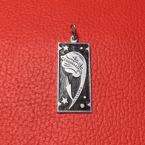 Szűz Mária medál nyakláncra � vintage vallásos ékszer az 1970�80-as évekből - Meska.hu