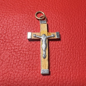 Retro fa kereszt nyakláncra � vintage vallásos ékszer az 1970�80-as évekből, Ékszer, Nyaklánc, Medálos nyaklánc, Ékszerkészítés, MESKA