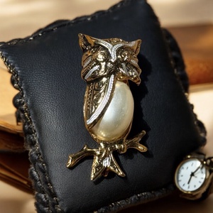 Bross, 24 karát aranyozott Damascene kitűző vintage damaszkén bross, Toledó spanyol ékszer, aranyozott kézműves bross - Meska.hu