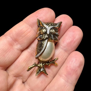 Bross, 24 karát aranyozott Damascene kitűző vintage damaszkén bross, Toledó spanyol ékszer, aranyozott kézműves bross - ékszer - kitűző és bross - Meska.hu