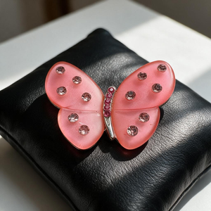 Lepke Vintage BROSS az 1980-as évekből, gyönyörű elegáns kitűző, pin szövetkabátra, blúzra,  blézerre retro kitűző - Meska.hu