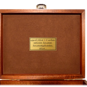 Nagyméretű Ékszeres Teás Díszdoboz Tároló doboz matyó motívummal #23 - ékszer - ékszertartó - ékszerdoboz - Meska.hu