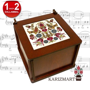  Zenélő doboz Zenedoboz madaras motívummal #12 - otthon & lakás - dekoráció - asztal és polc dekoráció - zenedoboz - Meska.hu