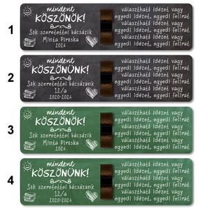 Tolltartó ajándék tanároknak, választható minta, egyedi felirat, gravírozott toll #6 - otthon & életmód - papír, írószer - tolltartó & ceruzatekercs - Meska.hu