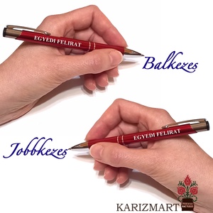 Tolltartó doboz egyedi felirattal gravírozott tollal ajándék tanároknak Címer #1 - otthon & életmód - papír, írószer - ceruza & toll - Meska.hu