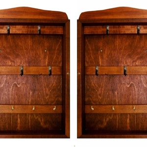 Kulcstartó szekrény, kulcsos szekrény #KSZ02-F-17 - esküvő - emlék & ajándék - nászajándék - esküvői pénzátadó doboz - Meska.hu