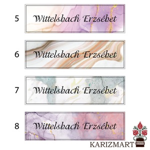 Ajtó névtábla, Ajtótábla 8 különböző színben #NT01-16 - otthon & életmód - dekoráció - ajtó- és ablak dekoráció - ajtótábla - Meska.hu