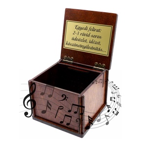  Zenélő doboz Zenedoboz sárközi motívummal #ZD01-9 - otthon & életmód - dekoráció - asztal és polc dekoráció - díszdoboz - Meska.hu