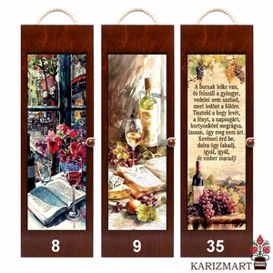 Italtartó Bortartó doboz választható mintával #IDB-8-9-35, Otthon & Életmód, Konyhafelszerelés, tálalás, Italos kellékek, Boros díszdoboz, Famegmunkálás, Fémmegmunkálás, MESKA