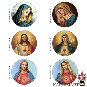 � Rózsafüzér díszdobozzal - Választható képpel #DD01-RF (01-06) - otthon & életmód - vallás - lánc & füzér - Meska.hu