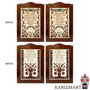 Táblakép -Áldás- Választható mintával #TK01 (1-6) - otthon & életmód - vallás - házi áldás - Meska.hu