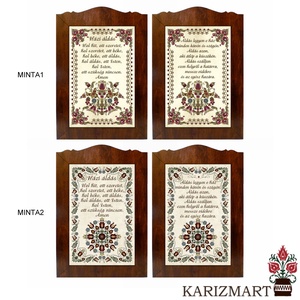 Táblakép -Áldás- Választható mintával #TK01 (1-6) - otthon & életmód - vallás - házi áldás - Meska.hu