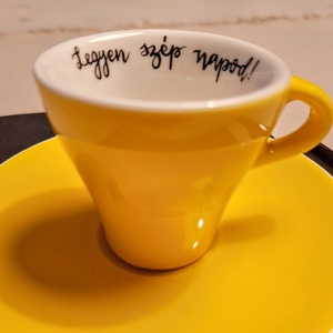 Kávéscsésze egyedi feliratozása - Meska.hu