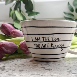 Bridgerton bögre - Tea - otthon & életmód - konyhafelszerelés, tálalás - tálalás - bögre & csésze - Meska.hu