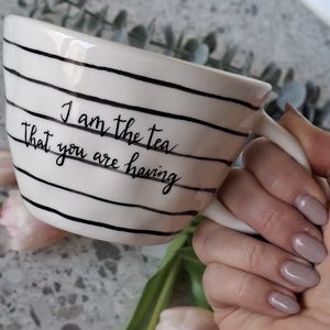 Bridgerton bögre - Tea - otthon & életmód - konyhafelszerelés, tálalás - tálalás - bögre & csésze - Meska.hu