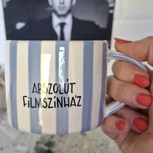 Magyar Péter bögre Abszolút filmszínház - otthon & életmód - konyhafelszerelés, tálalás - tálalás - bögre & csésze - Meska.hu