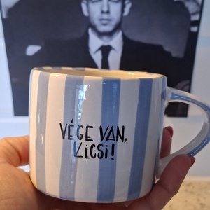 Magyar Péter bögre Vége van, kicsi - otthon & életmód - konyhafelszerelés, tálalás - tálalás - bögre & csésze - Meska.hu