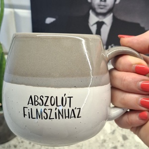 Magyar Péter bögre - Abszolút filmszínház - otthon & életmód - konyhafelszerelés, tálalás - tálalás - bögre & csésze - Meska.hu