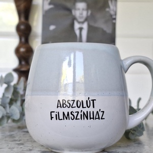 Magyar Péter bögre - Abszolút filmszínház, Otthon & Életmód, Konyhafelszerelés, tálalás, Tálalás, Bögre & Csésze, Festett tárgyak, MESKA