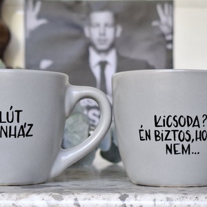 Magyar Péter kávéscsésze pár Kicsoda?/Abszolút filmszínház - Meska.hu