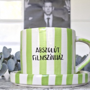 Magyar Péter bögre Abszolút filmszínház - Meska.hu