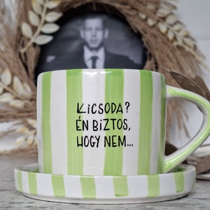 Magyar Péter bögre Én biztos, hogy nem, Otthon & Életmód, Konyhafelszerelés, tálalás, Tálalás, Bögre & Csésze, Festett tárgyak, MESKA
