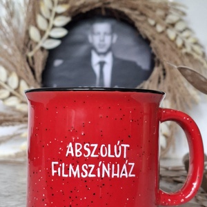 Magyar Péter bögre - Abszolút filmszínház - otthon & életmód - konyhafelszerelés, tálalás - tálalás - bögre & csésze - Meska.hu