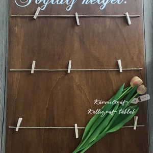 Foglalj helyet tábla  - esküvő - dekoráció - tábla & jelzés - Meska.hu