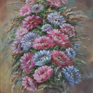 Akril festmény vászonra festve, Művészet, Festmény, Akril, Festészet, MESKA