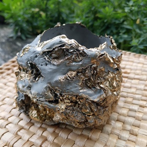 Szabálytalan beton tálka - ékszer - ékszertartó - ékszertartó tál - Meska.hu