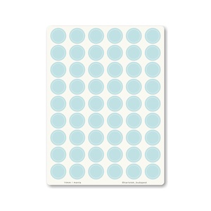 INDEX MONO naptármatricák / 14mm / menta, Otthon & Életmód, Papír, írószer, Matrica, matrica csomag, Fotó, grafika, rajz, illusztráció, MESKA