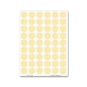 INDEX MONO naptármatricák / 14mm / sárga, Otthon & Életmód, Papír, írószer, Matrica, matrica csomag, Fotó, grafika, rajz, illusztráció, MESKA