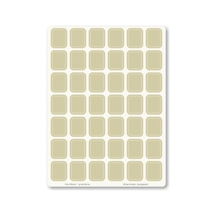 INDEX MONO naptármatricák / 14x18mm / pisztácia, Otthon & Életmód, Papír, írószer, Matrica, matrica csomag, Fotó, grafika, rajz, illusztráció, MESKA