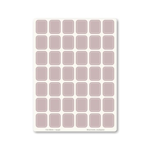 INDEX MONO naptármatricák / 14x18mm / taupe, Otthon & Életmód, Papír, írószer, Matrica, matrica csomag, Fotó, grafika, rajz, illusztráció, MESKA