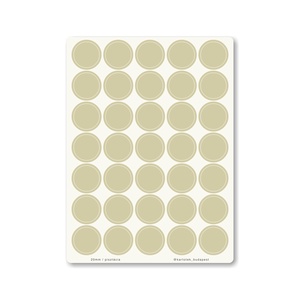INDEX MONO naptármatricák / 20mm / pisztácia, Otthon & Életmód, Papír, írószer, Matrica, matrica csomag, Fotó, grafika, rajz, illusztráció, MESKA