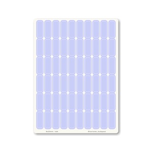 INDEX MONO naptármatricák / 8x25mm / kék, Otthon & Életmód, Papír, írószer, Matrica, matrica csomag, Fotó, grafika, rajz, illusztráció, MESKA
