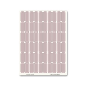 INDEX MONO naptármatricák / 8x25mm / taupe, Otthon & Életmód, Papír, írószer, Matrica, matrica csomag, Fotó, grafika, rajz, illusztráció, MESKA
