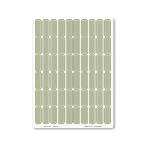 INDEX MONO naptármatricák / 8x25mm / zsálya, Otthon & Életmód, Papír, írószer, Matrica, matrica csomag, Fotó, grafika, rajz, illusztráció, MESKA